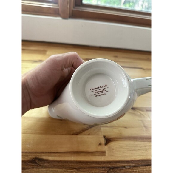 VILLEROY & BOCH AMAPOLA GRAVY / SAUCE BOAT - W. GERMANY - Picture 3 of 4